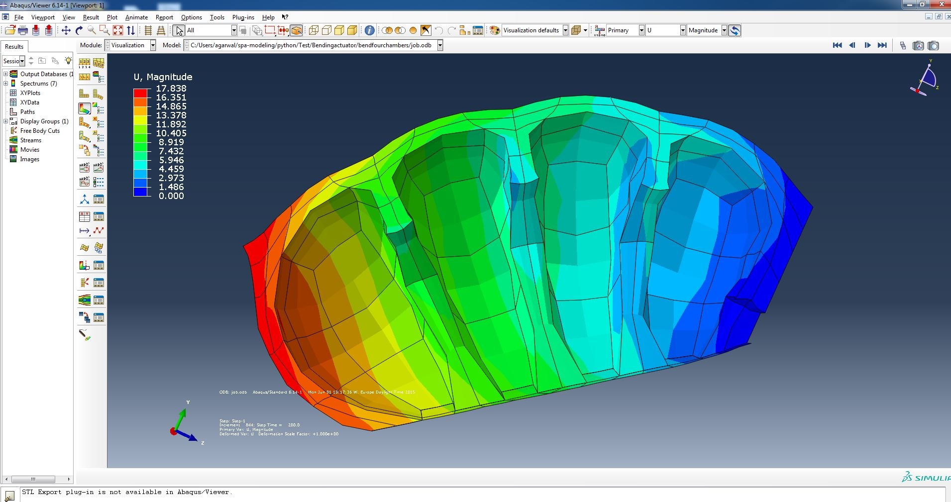bending_actuator_displacement