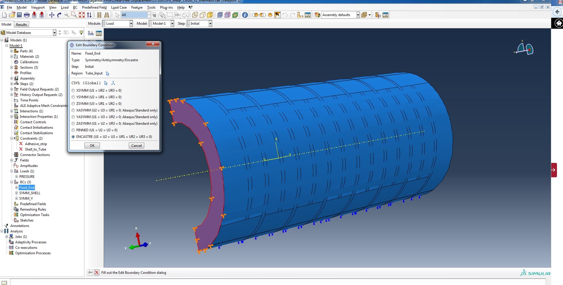 shell_linear_bc_fixed_inlet
