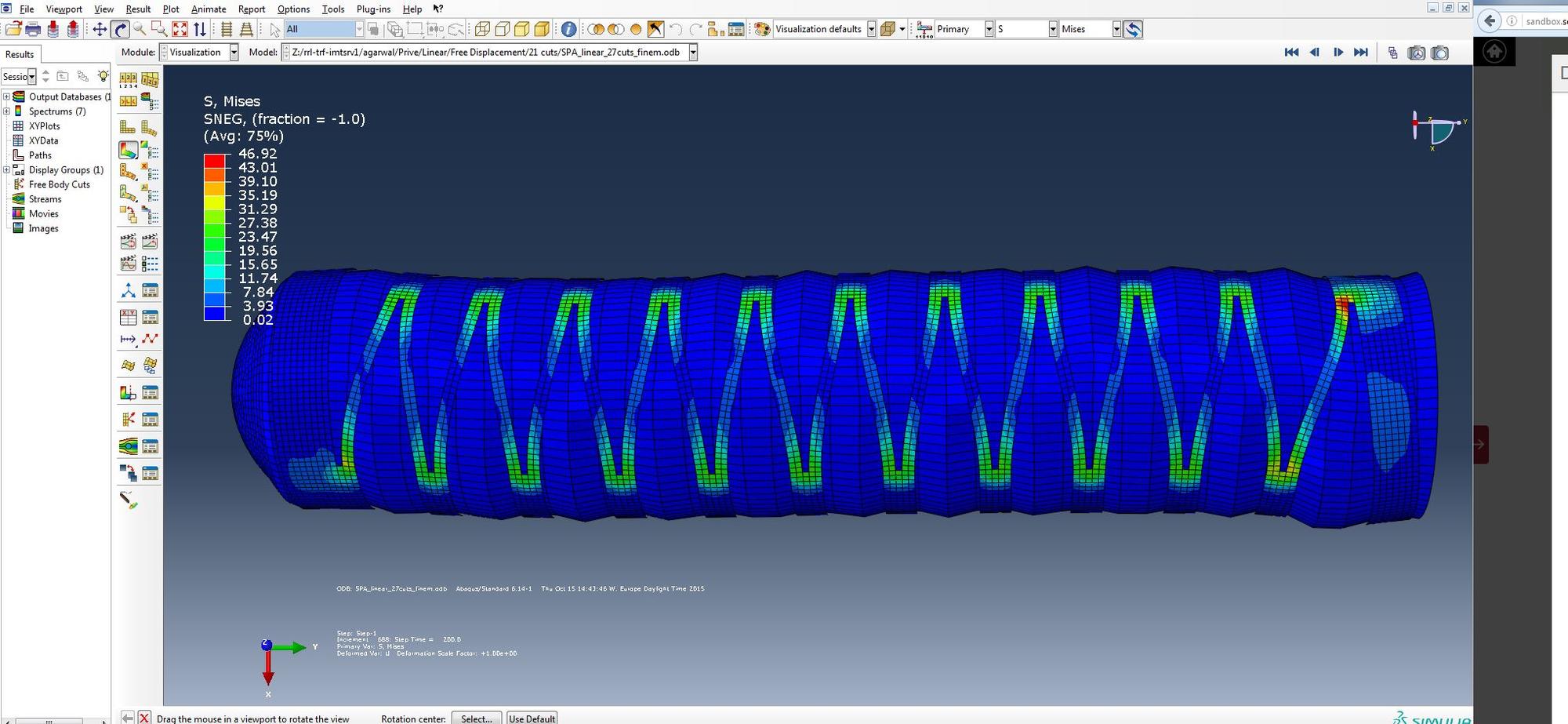 shell_linear_stress_21cuts