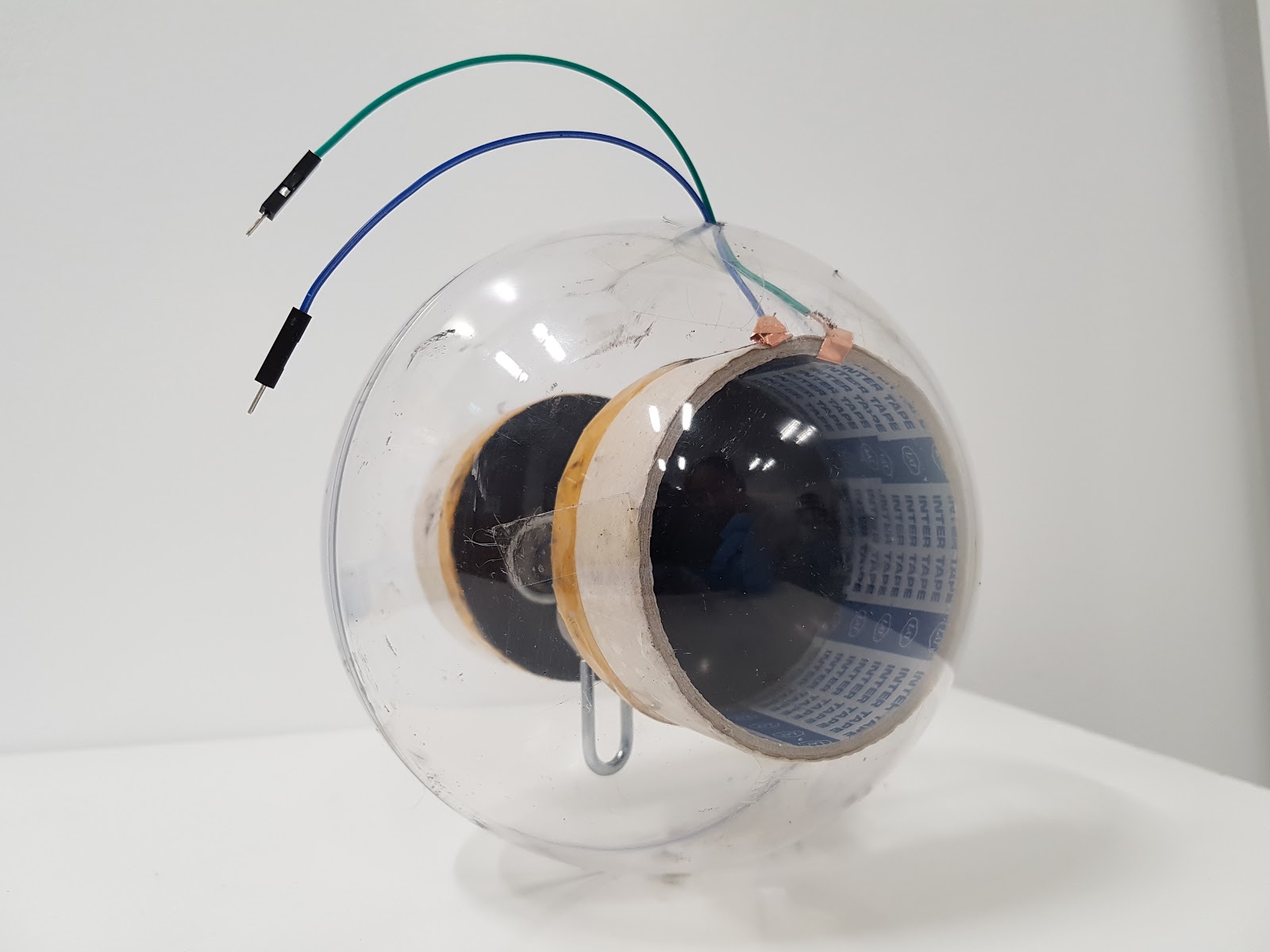 Image of prototype at rest (side view)
