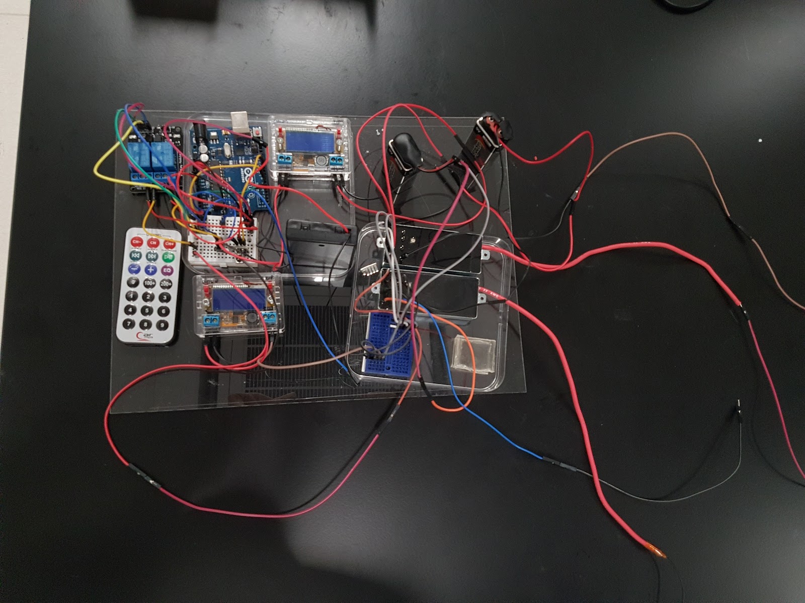 Image of electrical setup