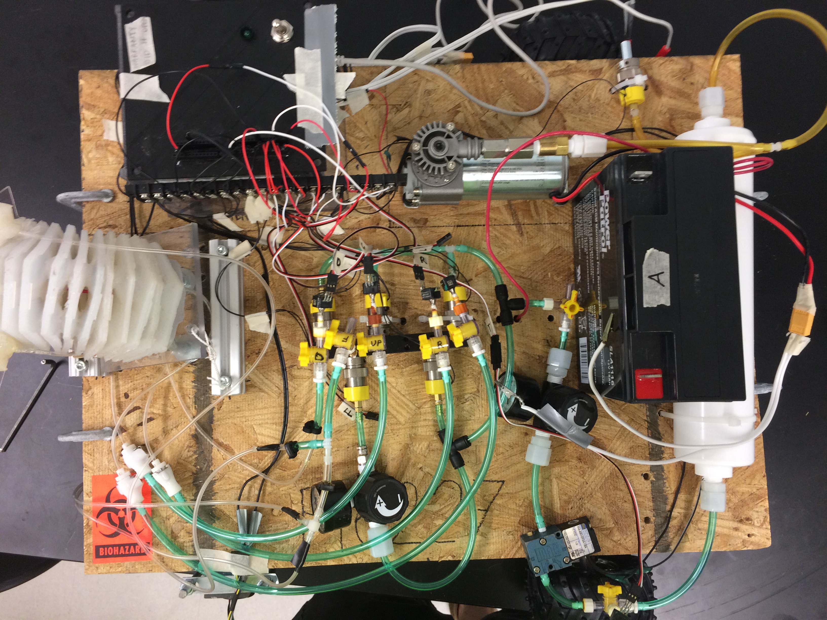 Flow Loop and Electronics Box