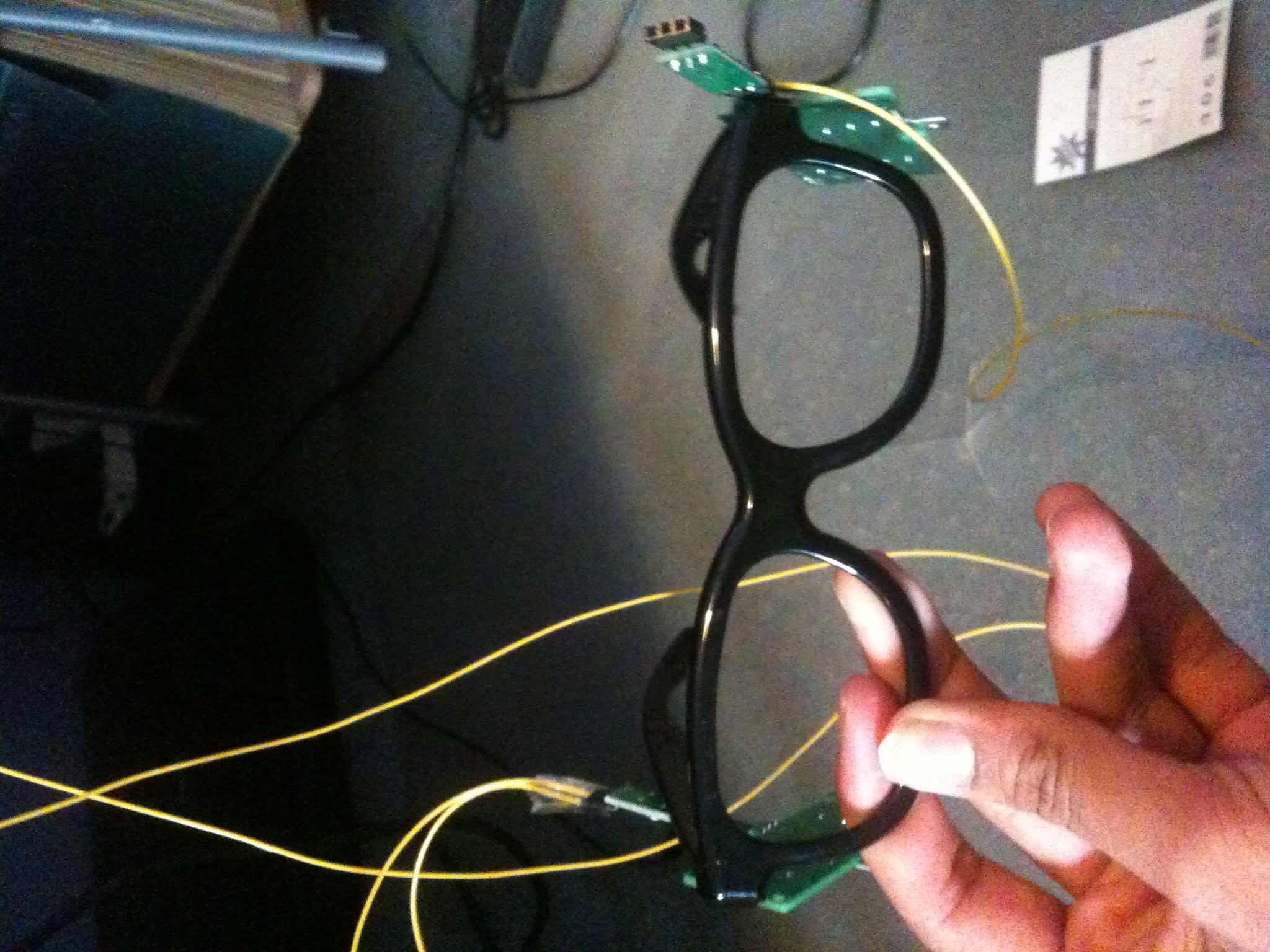 Front of rough preliminary prototype