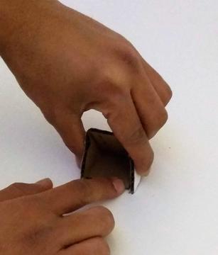 Fold the base