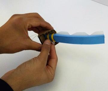 Insert a screw in base