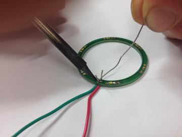 Solder ground cable