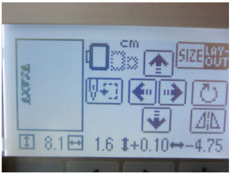 Brother LCD screen