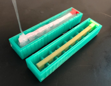 Pouring into Mold
