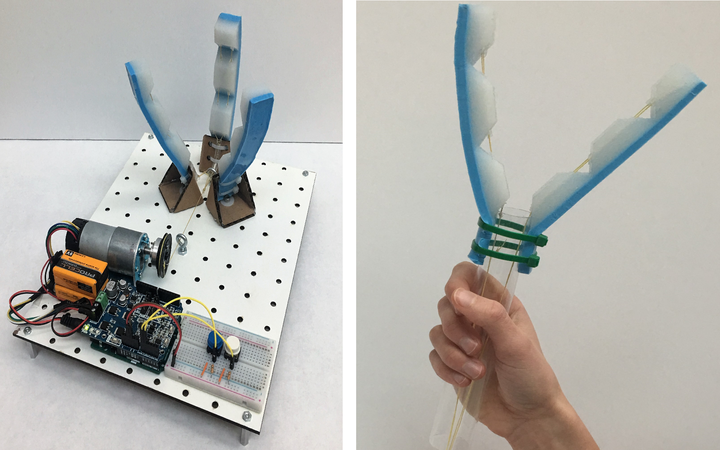 elctronic and manual gripper