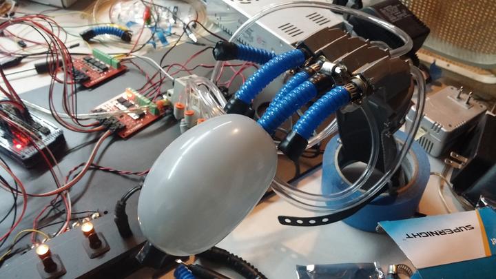 Robot Hand Fail - A finger tip blow out
