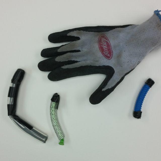 Different materials tried for the actuator