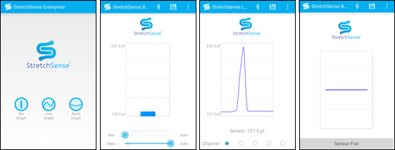 StretchSense App lineup