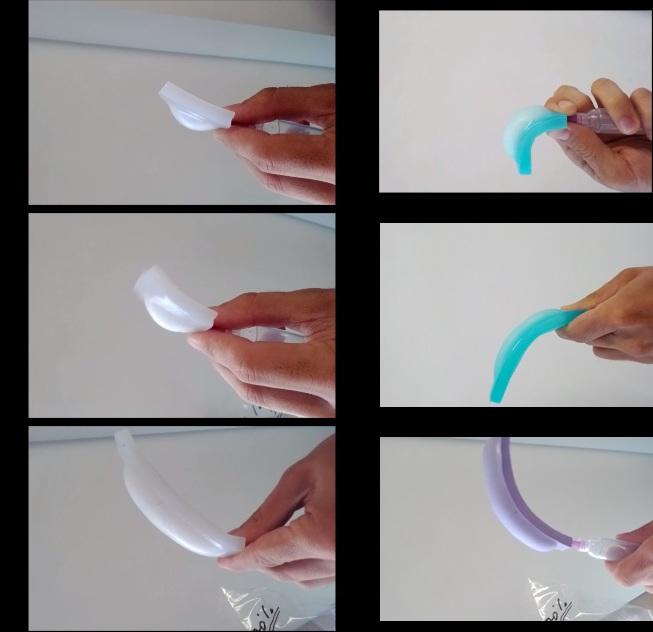Soft actuators bending examples
