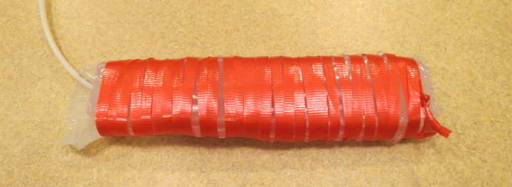 Image of a fully wrapped actuator