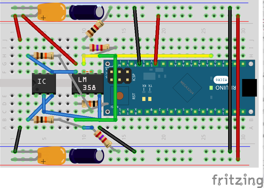 Soldered PDS Breadboard